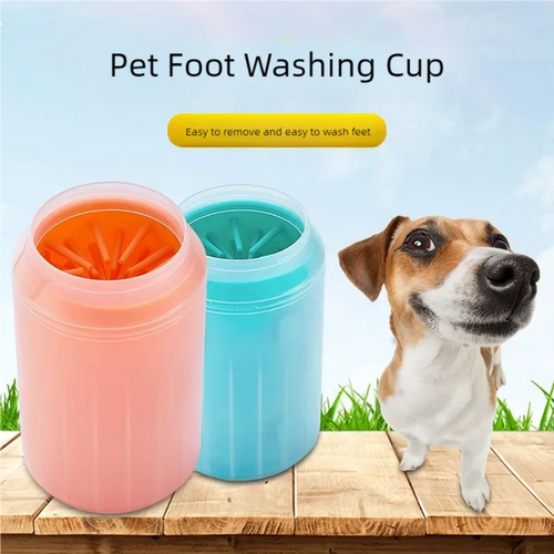 Silicone Dog Paw Cleaner – Portable Mud & Dirt Paw Washer