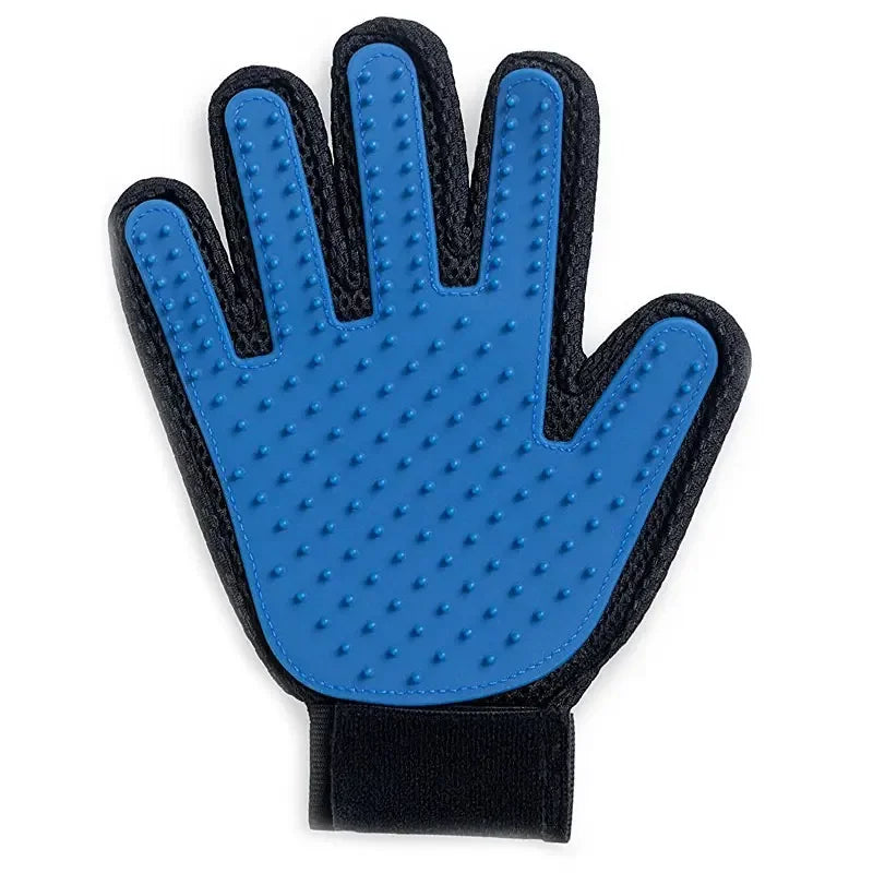 1/10 PCS Pet Silicone Grooming Gloves Effective Hair Remover Comb for Cats Dogs Bath Cleaning and Daily Shedding Control At Home