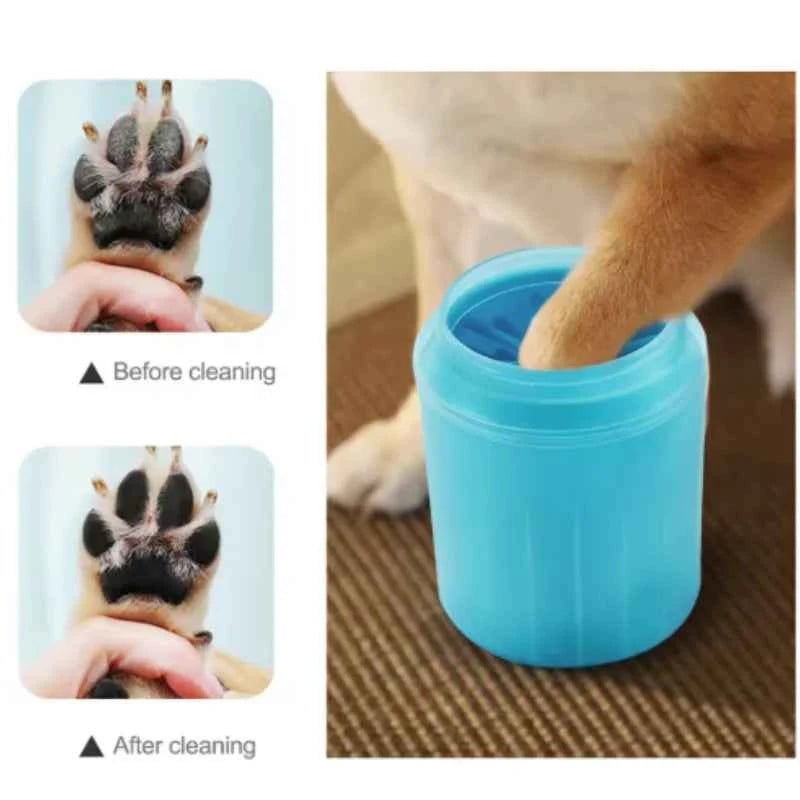 Silicone Dog Paw Cleaner – Portable Mud & Dirt Paw Washer