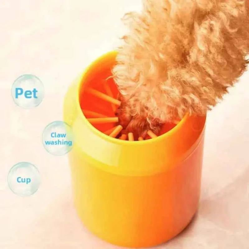 Silicone Dog Paw Cleaner – Portable Mud & Dirt Paw Washer